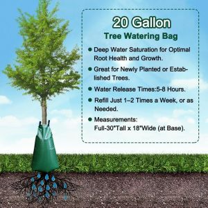 Tree Watering Bags Slow Release - Tree Watering Ring With 5L Automatic Rainwater