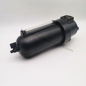 L17-600-MP9G, micro-fog lubricator, 3/4" NPT ports, metal bowl, with drain