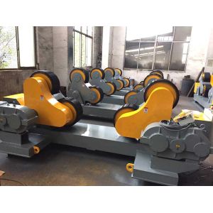 Stainless Steel Material Tanks, 80T Capacity Self Aligning Welding Rotator With