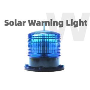China FAA LED Aviation Obstruction Light IP68 Blue Solar Integrated Design on sale