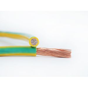 China 300V 105℃ UL wire UL1569 Electrical Cable with UL certificated 12AWG with Yellow/Green Color on sale
