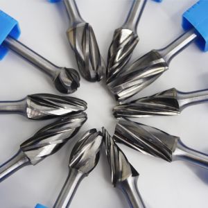 Carbide Burr Bits Diamond Cut Aluma Tooth Shape Wide Head Diameter Range for
