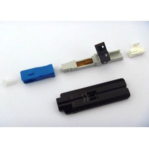 SC / UPC SC / APC FC / UPC Quick Assembly Connector , Easy To Operate