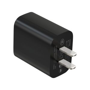 PD20W Cell Phone Charger Adapter Fireproof ABS Fast Charger Travel Adapter For