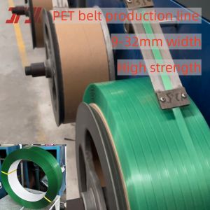 Smooth Embossed PET Packing Belt Use For Pallets Bricks Packing With Strong