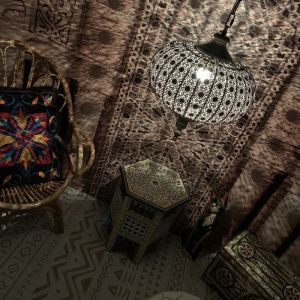 Luxurious Hanging Royal Chandelier Handmade Moroccan Brass Lighting(WH-DC-66)