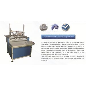 Automatic Hard Cover Photo Book Making Machine With Gluing Machine