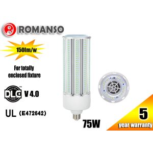 China IP65 E40 Corn Led Light Bulbs 75 Watt With 400 Watt Metal Halide , 3000K-6000K CCT on sale