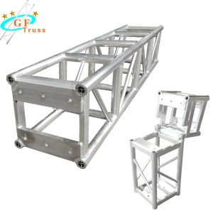 China Cross Tube 400*400mm Aluminum Bolt Truss Display Big Span Truss Frame on sale