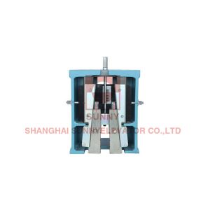 0.75m/S Progressive Safety Gear Elevator Parts 5500Kg Load for passenger lift