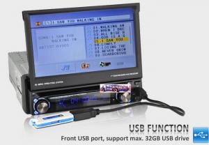 Cheap 7 Detachable Single Din Car Stereo GPS Satnav,Car Stereo GPS Navigation Sat Nav DVD Head for sale