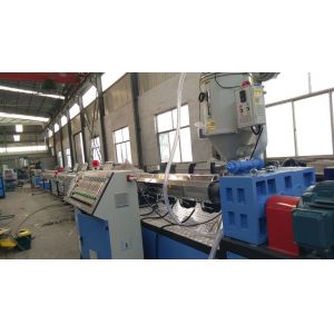 Customizable Width Plastic Pipe Extrusion Line With ISO9001 Certification