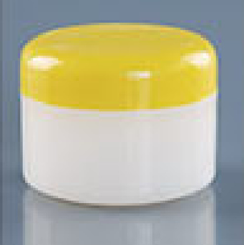 Quality Two Pieces Plastic Cosmetic Bottles Multi Color Luxurious Cream Distribution wholesale