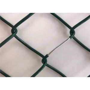 Closely Spaced Cyclone Wire Diamond Chain Link Fence