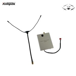 High Sensitivity 8 Channel 500Mhz Video Receiver 40km Long Range Wireless Video