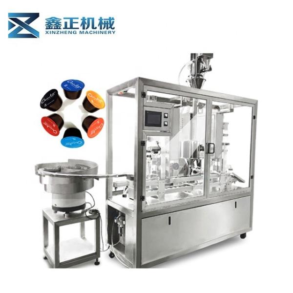 Quality Multi Function Fill And Seal K Cup Machine / Industrial Capsule Filling Machine wholesale
