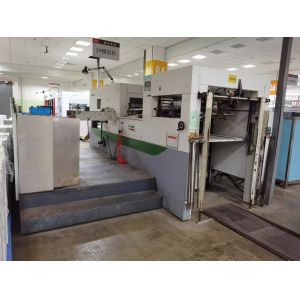 Cheap Used BOBST SP-102 Automatic Die Cutting &amp; Creasing Machine, Max Die Cutting Size:720x1020mm,Max Die Cutting Speed:7500s/h,Max Perssure:250T for sale