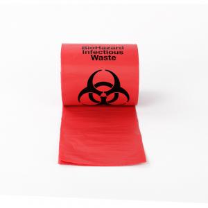 China HDPE LDPE PP Thick 50 Micron Biohazard Specimen Bag Customize Size on sale