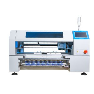 Desktop 4 Heads Pick And Place Machine CHM-T530P4 With Auto Rails 30 Tape Reel