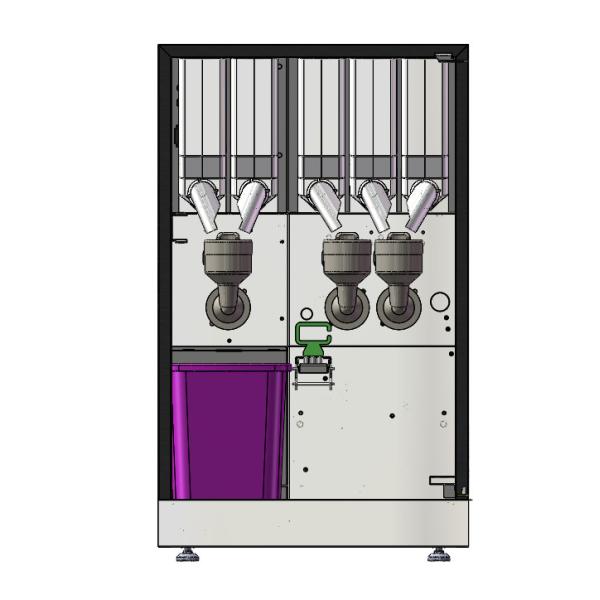 Quality MACAS Instant Coffee Vending Machine Coffee Powder Vending Machine 220VAC wholesale