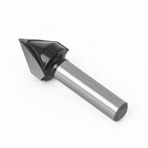 60° V Grooving TCT Router Bits Carbide V Knives For Engraving On Automatic