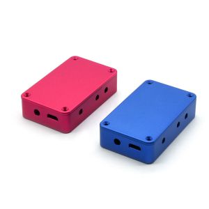 Yixin Precision Blue Red Anodized CNC Machined Aluminum Part Cases