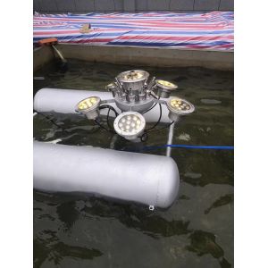 Round Small Musical Dancing Floating Portable Decor Water Fountain For Lake