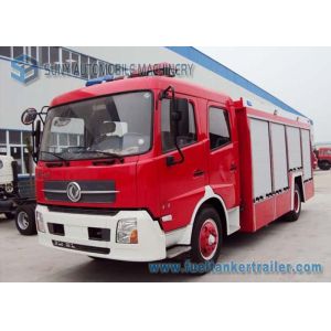 DONGFENG 2 Axles Foam Fire Fighting Trucks 140hp 4X2 6000L