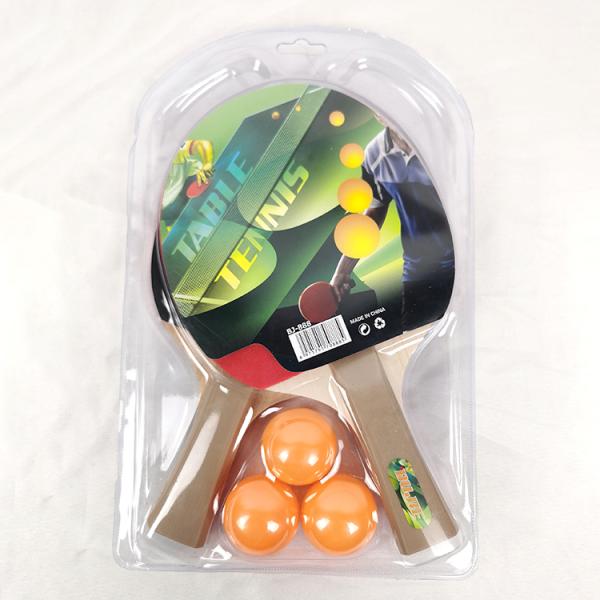 PP Handle Table Tennis Rackets Rubber Sponge Table Ping Pong