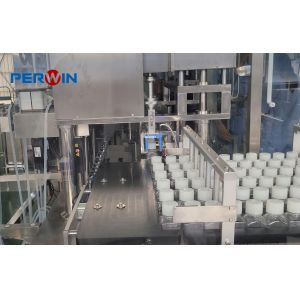 Sleeve Labeling Machine For Cell Culture Media Filler With 304 Stainless Steel