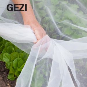 32 mesh anti insect garden barrier net plant cover is used to protect plants,