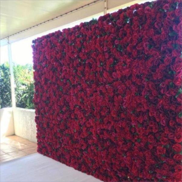 Beautiful set 3 pcs different long stem silk passion flowers for wedding event floor decoration