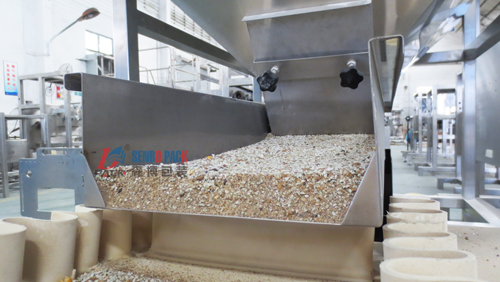 Tub filling and packing machine Two head weigher Bottle filling line 2.5L -10L