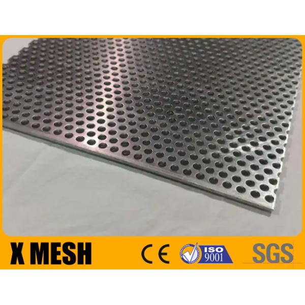 Powder Coated 3.0mm Perforated Mesh Panels High Strength