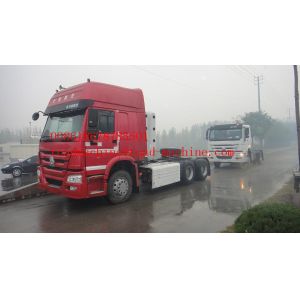 ZZ4257N3237CZ Prime Mover Truck Sinotruck Howo 6 x 2 Tractor Head 420HP Engine,