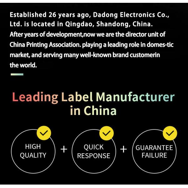 High Gloss Metal Label for Customized Stainless Steel Nameplate in Electrical Products