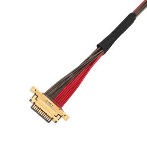 Lvds Edp UL11130 Micro Coaxial Cable Assembly 12P 20633-212T-01S