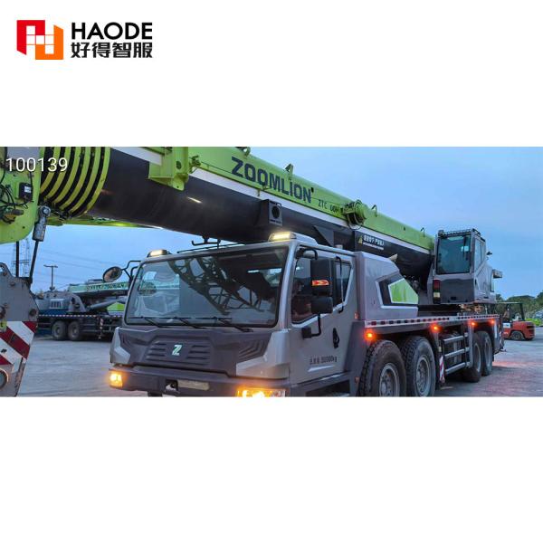 Used Zoomlion 80h7 80ton Truck Crane Small Truck Crane Mobile Crane Truck Mounted Crane in Excellent Condition Crawler C