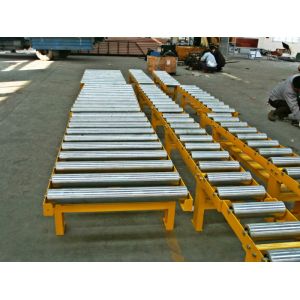 Flexible Heavy Duty Roller Conveyor For Warehouse Transporting / Package