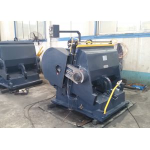 Manual Automatic Type Paper Die Cutting Machine / Die Cutting And Creasing