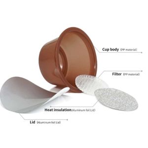 Cheap Dolce Gusto Capsule ,Empty Dolce Gusto Capsules with Aluminum Lids for sale