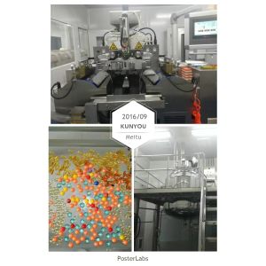 10'' Automatic Soft Capsule Making Machine With Gelatin Melting And Drying
