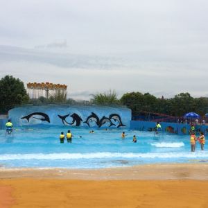 Pneumatic Artificial Summer Wave Pool Equipment 10ft For Aqua Park