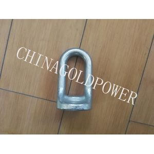 Q235 Material Power Line Fittings ISO Certification Forged And Casted Eye Nut