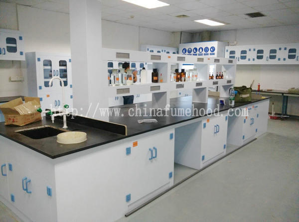 Quality Floor Mounted PP Lab Island Table wholesale