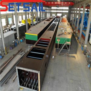 CTS Slot Type Portable Dredge Sand Mining Equipment with Rexroth and Parker