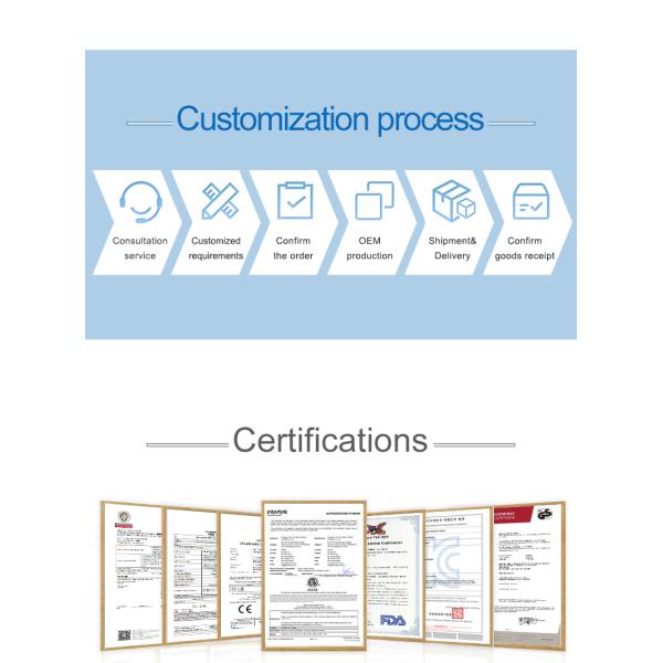 Countertop Oral Water Flosser Wireless With 6 Replacement Jet