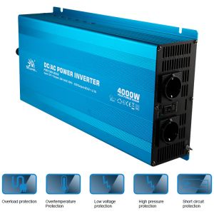 50/60HZ Pure Sine Wave Inverter , Yacht 48V Inverter Pure Sine Wave