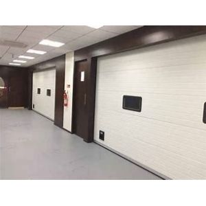 Sandwitch Color Insulated Sectional Garage Doors Commercial Overhead Panel