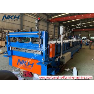 Cheap Customized Roof Panel Roll Forming Machine with Advanced Rollers for sale